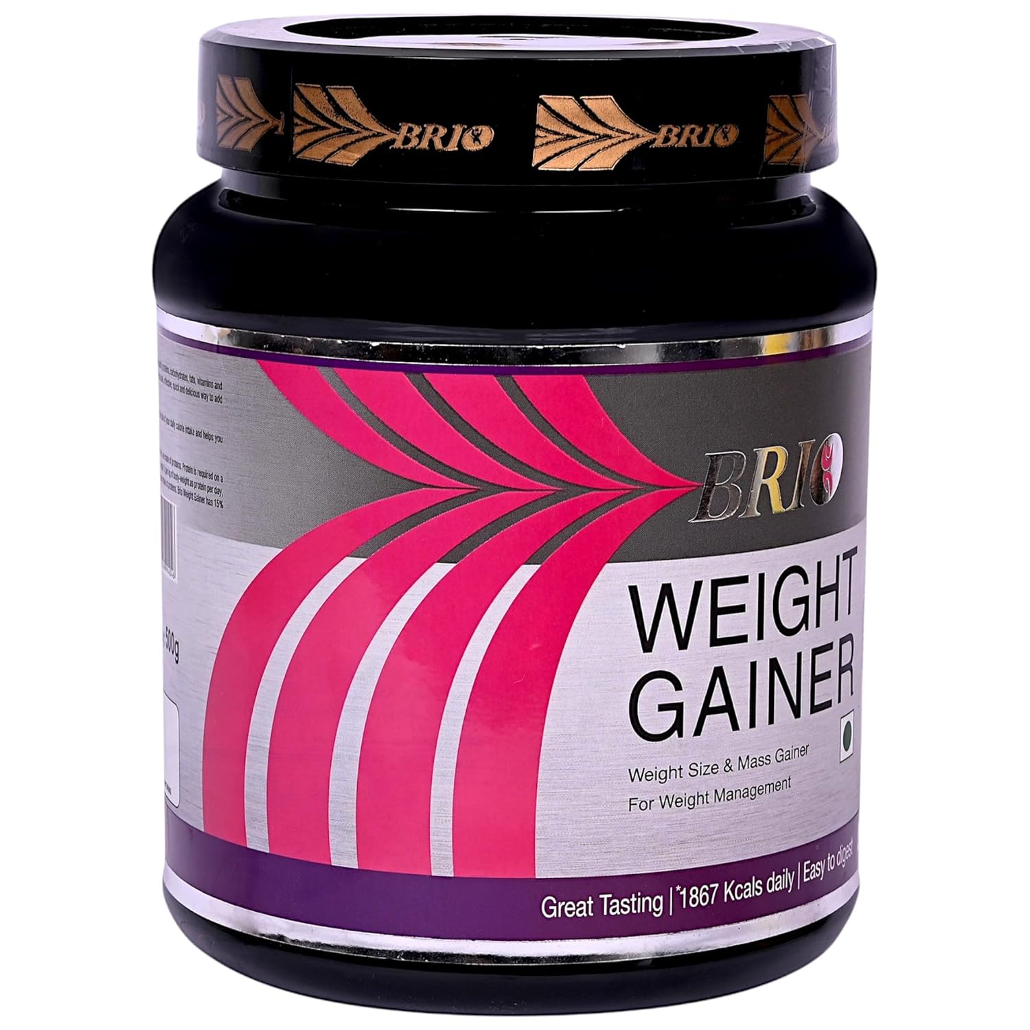 Brio Weight Gainer Powder | Easy To Digest I 1867Kcal Daily I 15g Protein Per 100gm | Banana Flavour (500Gm) Brio Weight Gainer Powder | Easy To Digest I 1867Kcal Daily I 15g Protein Per 100gm | Banana Flavour (500Gm)