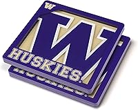 Vista 34 de YouTheFan NCAA Serie Logo 3D NCAA Posavasos