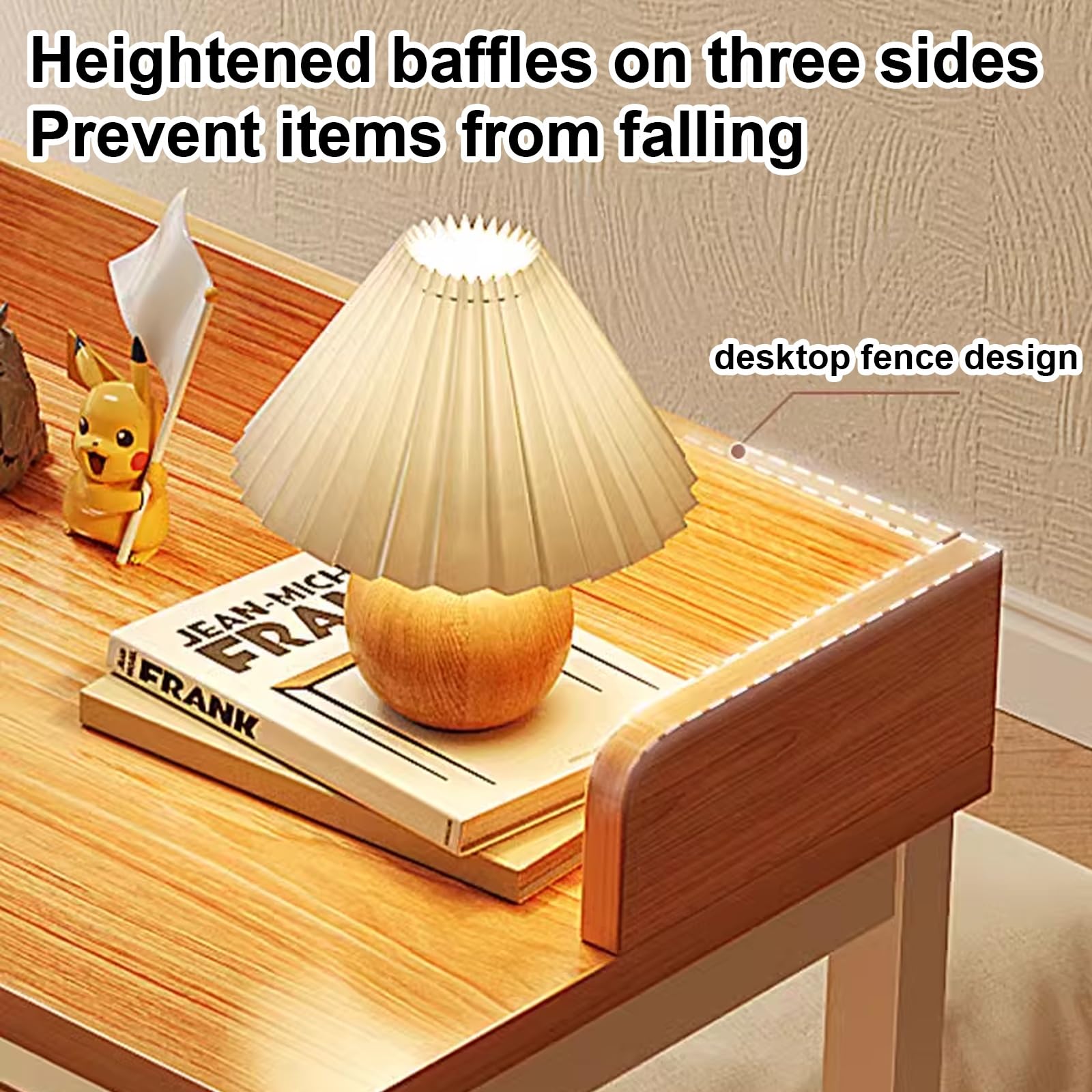 Tavolino Servitore Con Ruote - Per Letto E Divano - Scrivania Mobile Con Ruote Bloccabili - Legno E Metallo