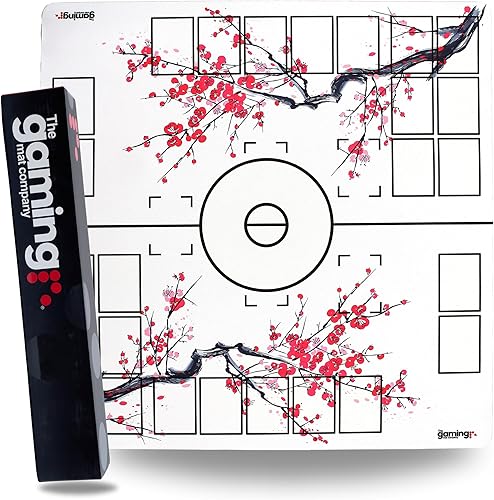 The Gaming Mat Company Tapete de juego de Pokémon compatible con 2 jugadores para tarjetas de Pokémon, 28.35 x 28.35 x 0.08 pulgadas, tapete de