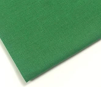 Plain 100% Cotton Fabric - 60 INCH Wide - 10 Colors by M&J® (Emerald Green, 2 METRE)