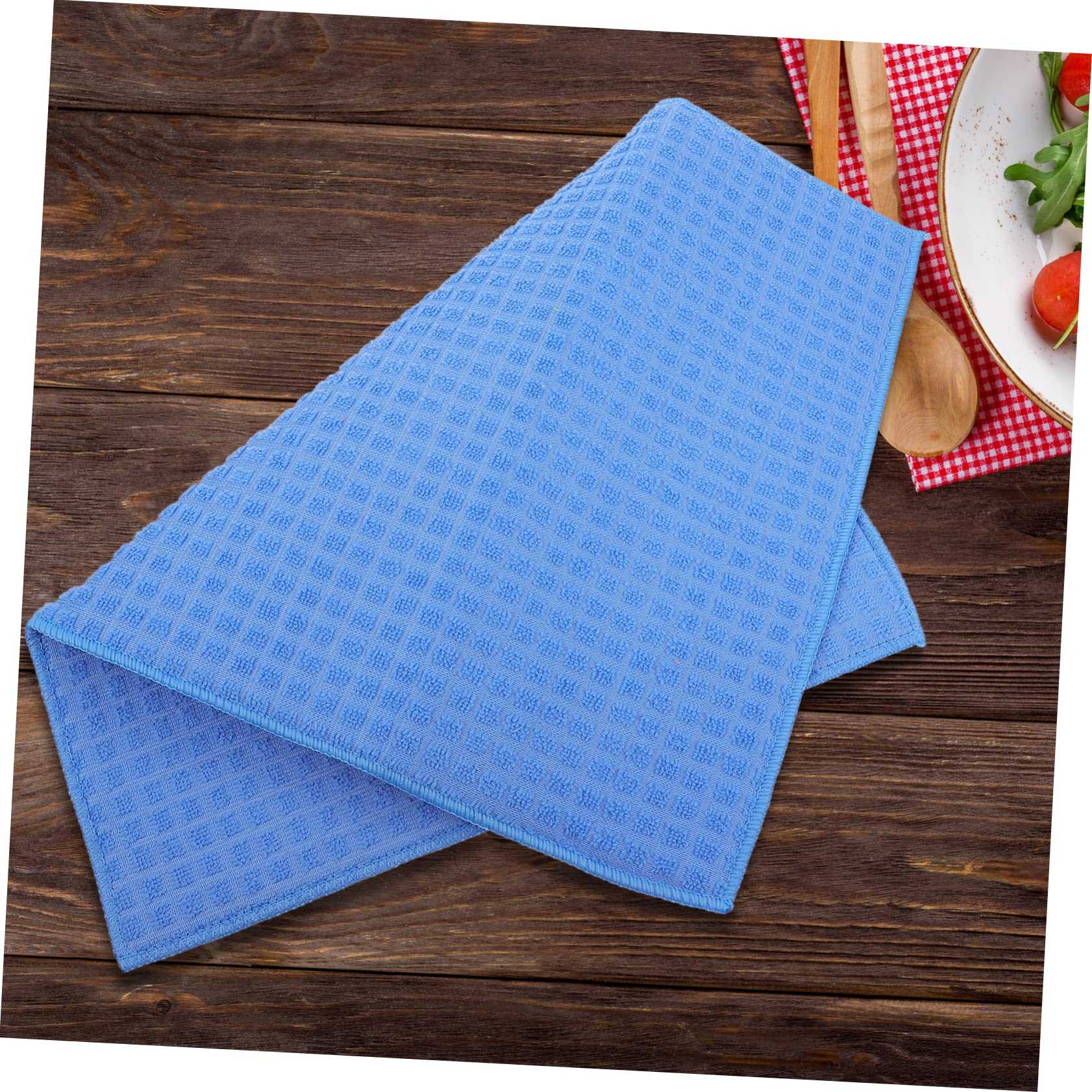 STOBAZA 4pcs Placemat Drying Rack Mat Elastic Anti-Slip Mat Waterproof Desk Mat Comfortable Absorbent Mat Heat Absorbent Mat Portable Soeaker Dry Surface Cup Mats Table Pad Fiber
