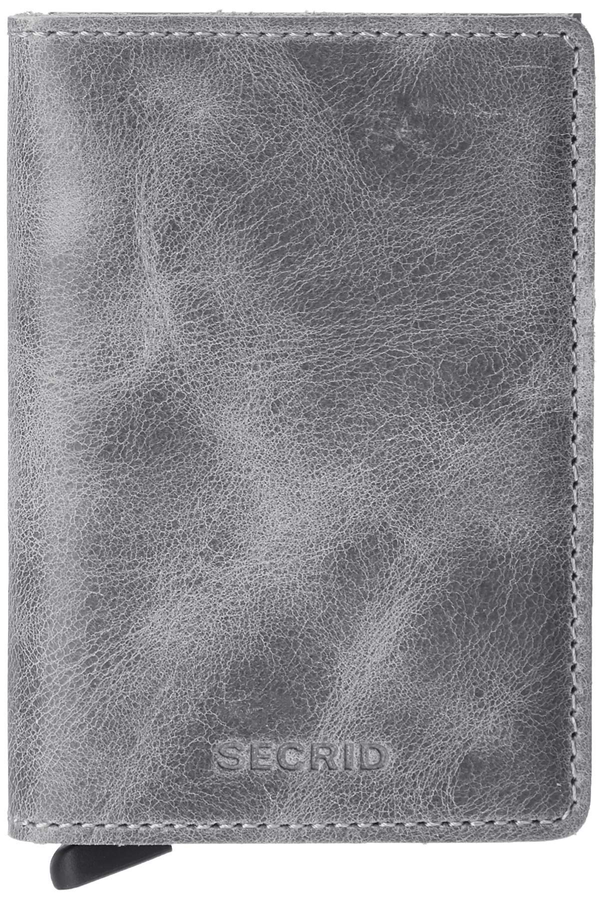 Secrid Lo Slimwallet Vintage in pelle è una versione moderna del classico portafoglio. Con il suo profilo sottile si adatta perfettamente a ogni tasca. Capacità 4 carte in rilevo/6 carte lisce Bancon