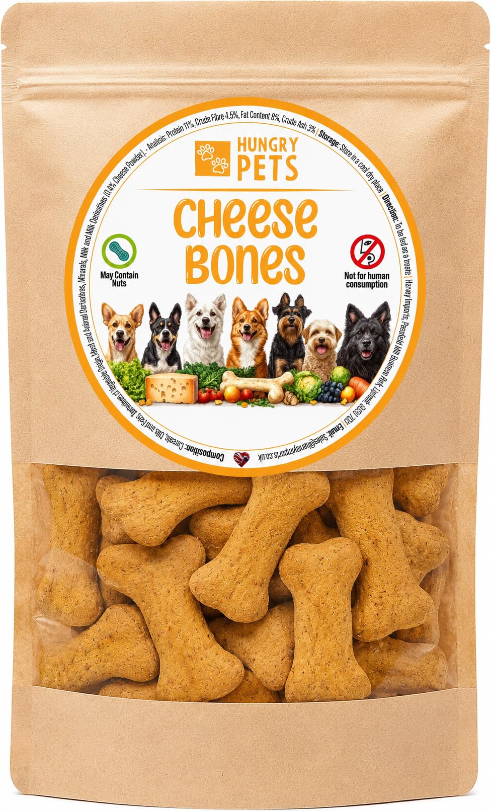 Cheesy Bones Dog Treat, 200g