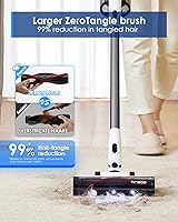 Vista 4 de Tineco A30S Cordless Vacuum Cleaner, 160W Suction, 60Min Runtime, 1L Larger Dustbin, ZeroTangle Brush, PureCyclone Tech, Stick Vacuum Cleaner for