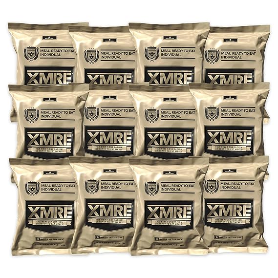 XMRE 1300XT MRE Meals Military 2022 Bulk Military Grade