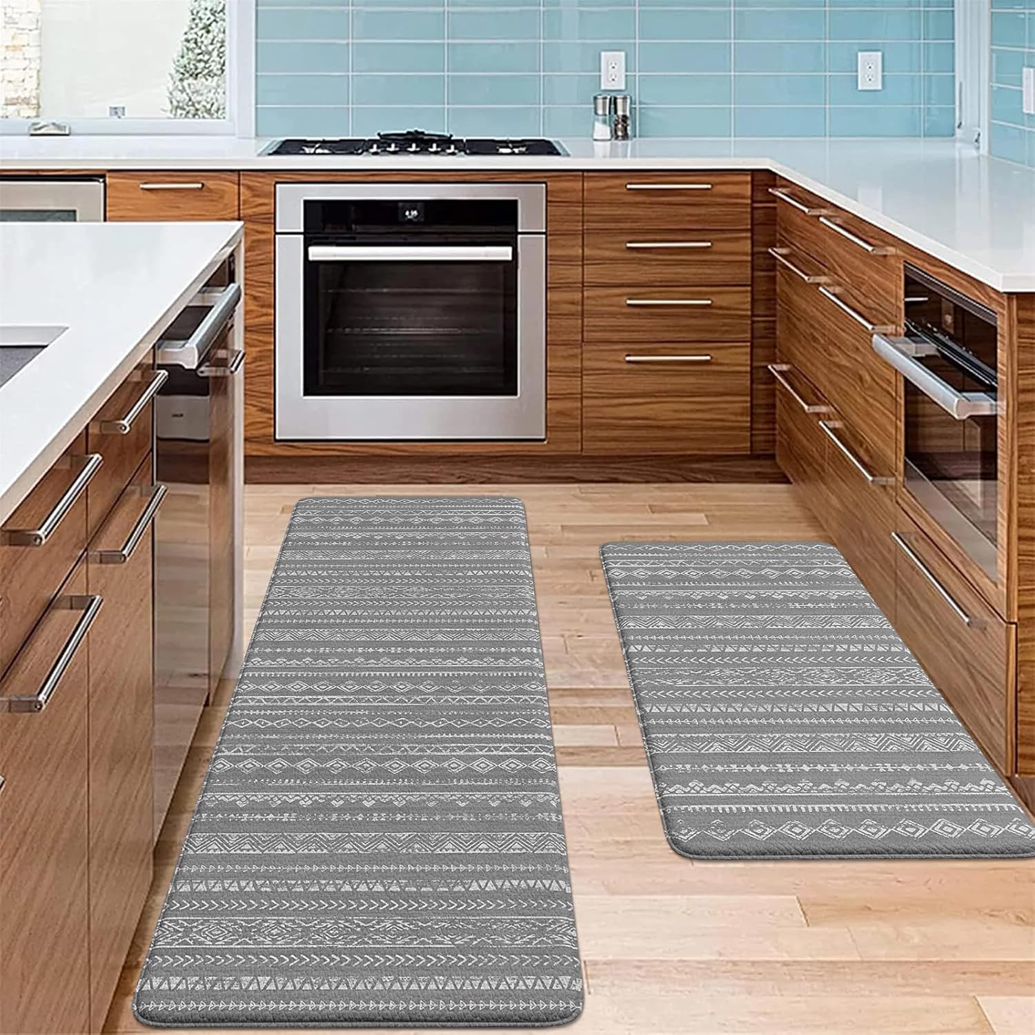 Ailsan Kitchen Mats for Floor Anti Fatigue, Memory Foam Kitchen Mat Non Slip