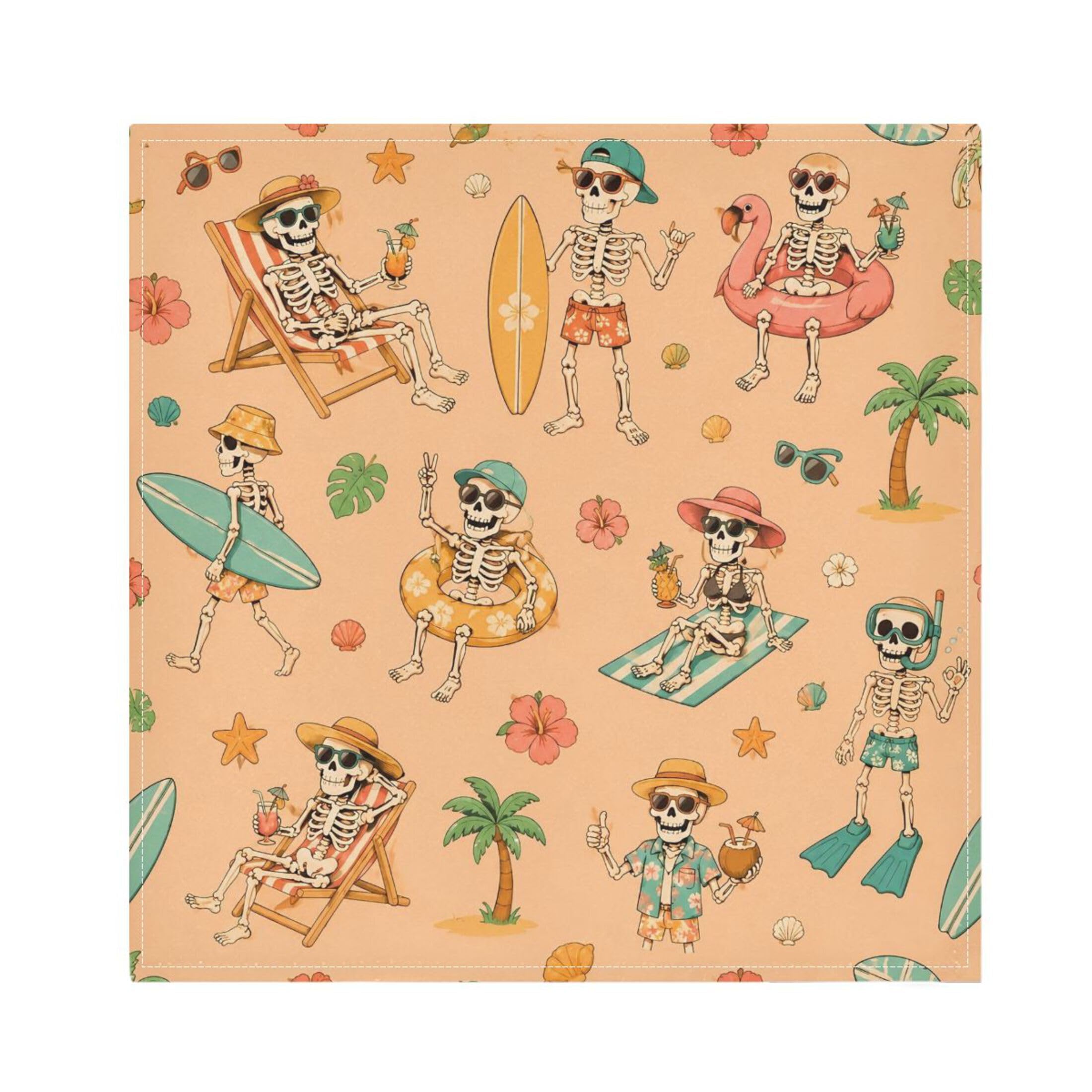 Fuauuyl Cloth Napkins Set of 4 Dinner Napkins 20x20 in, Washable & Reusable