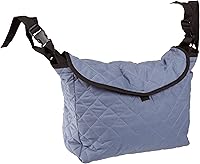 Vista 1 de SP Ableware 703300001 - Bolsa para andadores, sillas de ruedas y rollador, color gris liso, algodón