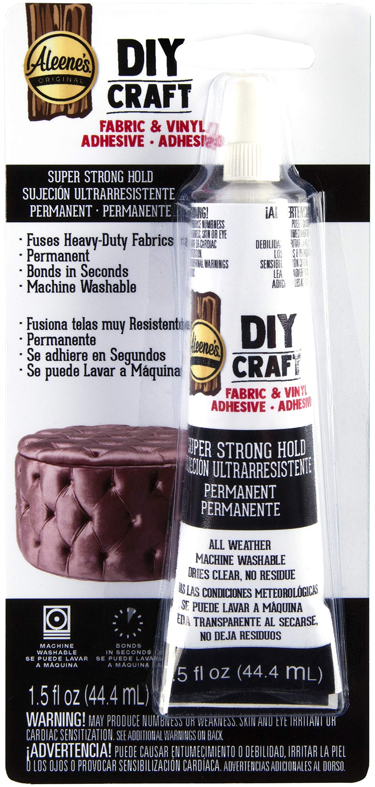 Aleenes, Ilovetocreate DIY Craft Fabric & Vinyl Adhesive 1.5oz, 3 Pack