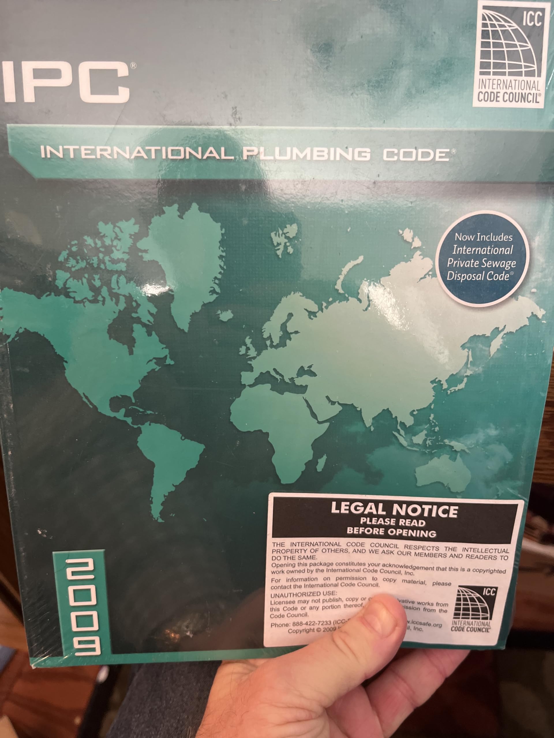 Buy 2009 International Plumbing Code — BookShops.in