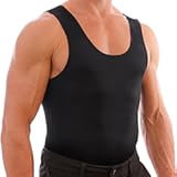 SlimFlex Mens Athletic Dry Fit Undershirt Workout Tank Top Camiseta Seco Rápido