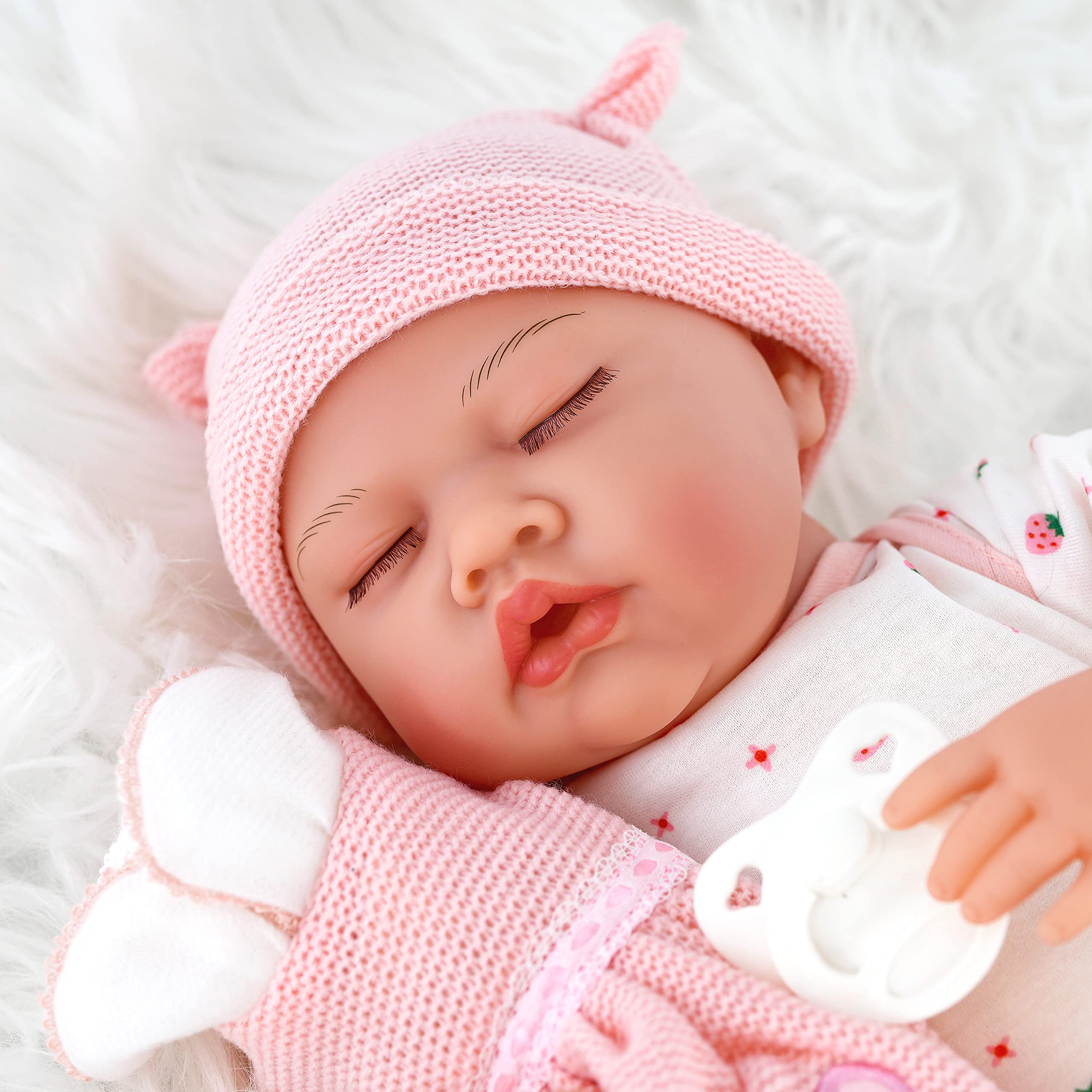 The Magic Toy Shop Bibi Doll 20" Realistic Reborn Handmade Sleeping