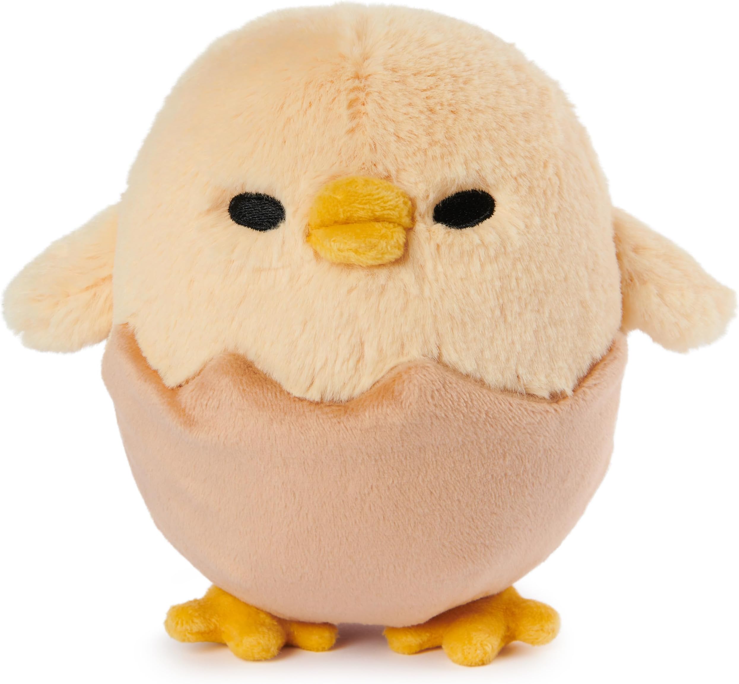 Sanrio Gudetama The Lazy Egg Stuffed Animal, Shakipiyo Chick Plush Toy for Ages 1 and Up, 5โ