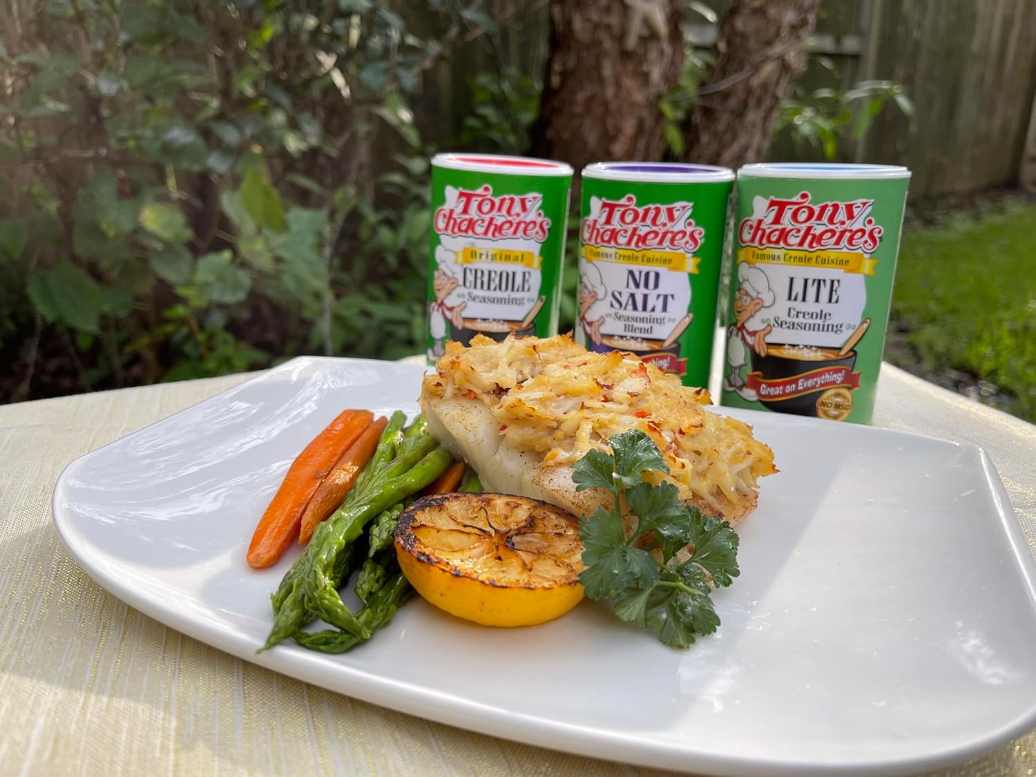 Tony Chachere Seasoning Blends, Lite Salt Creole, 4 Count