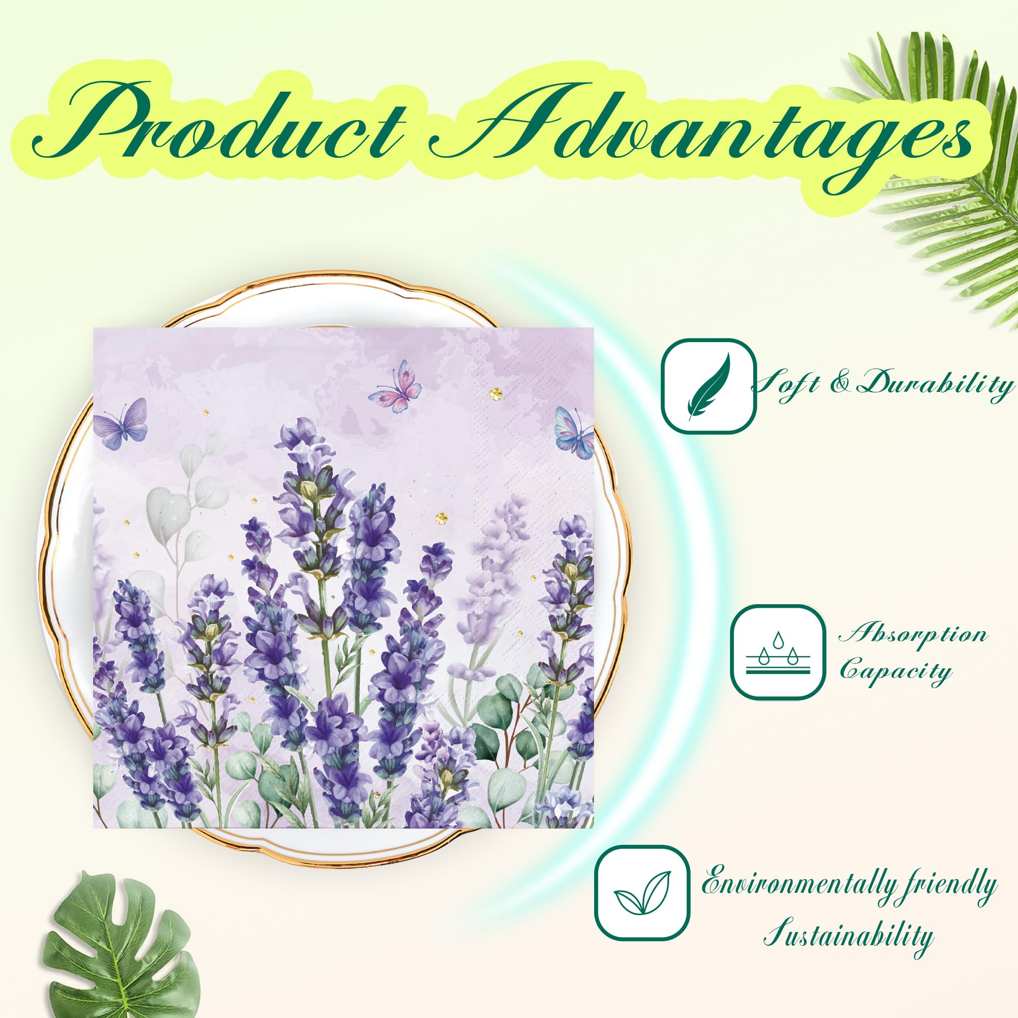 20 Servietten 80. Geburtstag Eukalyptus Als Tischdeko It Spruch Schön