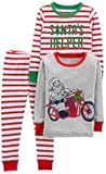 Baby 3-Piece Snug-fit Cotton Holiday Pajama Set