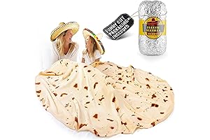 Wrap Yourself in Warmth with the Zulay Giant Double-Sided Tortilla Blanket: The...