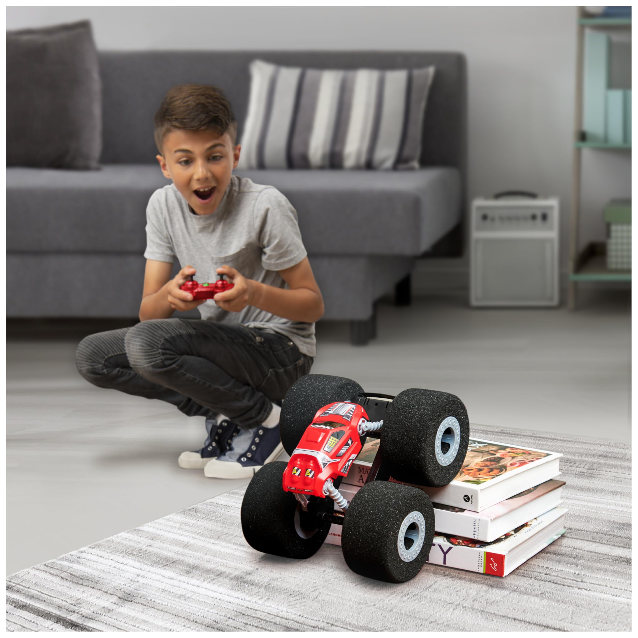 Air Hogs Stunt Shot, Il Radio Comando Che Non Ha Limiti: Leggero e Perfetto per Uso Interno, 6055695