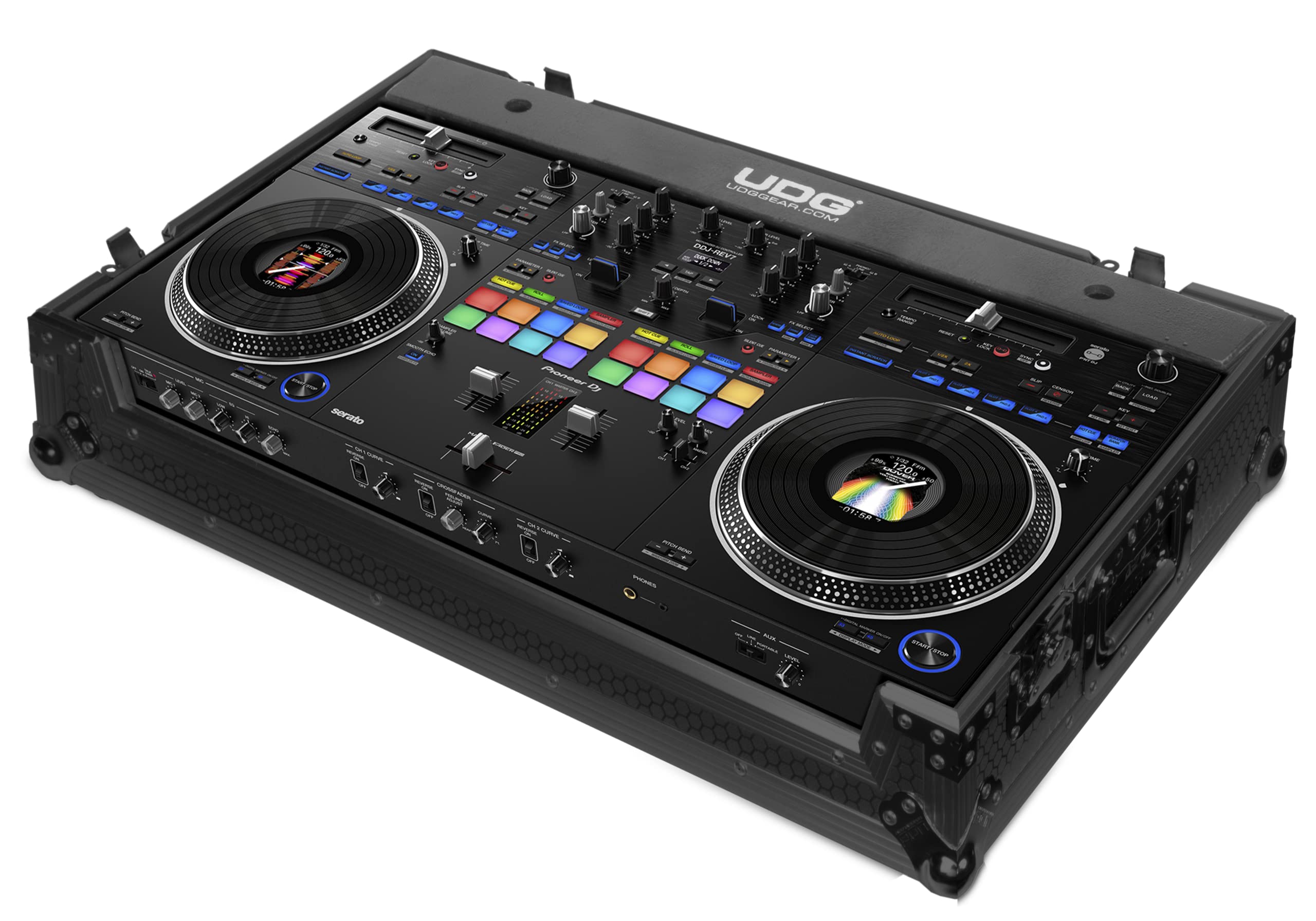 UDG Ultimate Flight Case Pioneer DJ DDJ-REV7, Black (U91078BL)