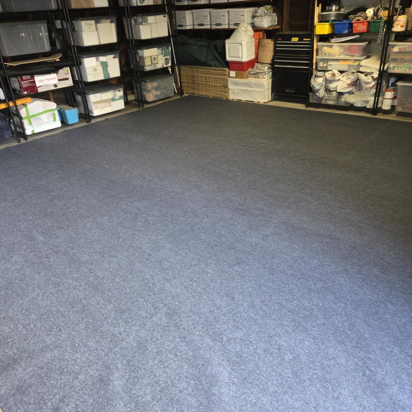Thickened Oil Spill Pads 36 X 60 inches (Approximately 91.4 X 152.4 cm), Under car Garage Floor mat, Waterproof Backing Absorbent mat to Protect the Floor, Durable, Reusable, Black
