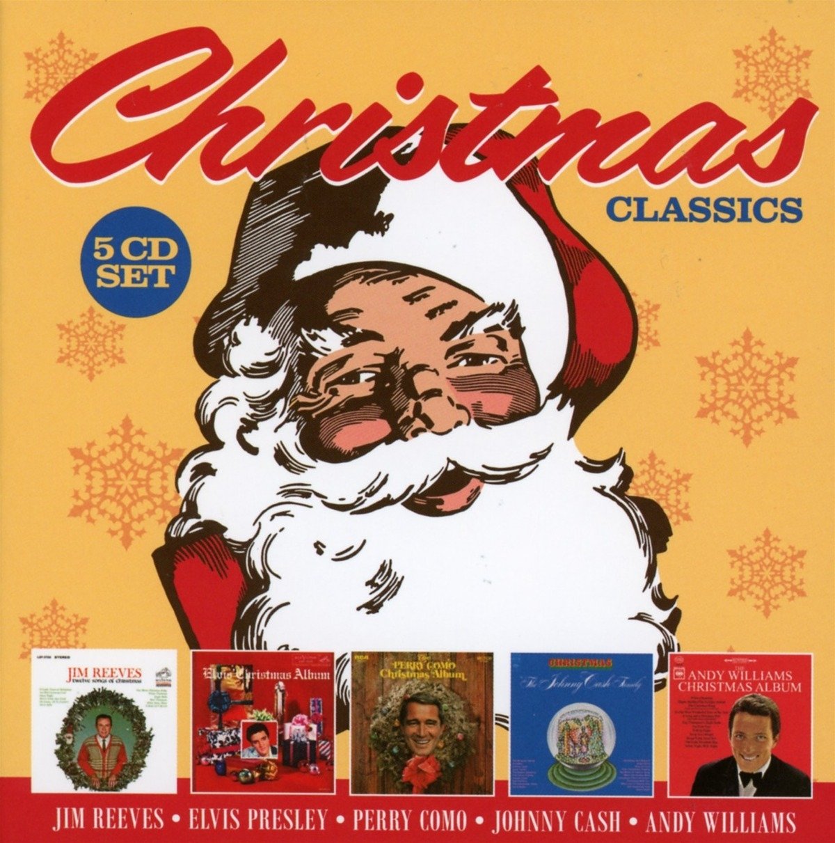 Various – Christmas Classics (2017)  5CD Box Set  NEW/SEALED  SPEEDYPOST