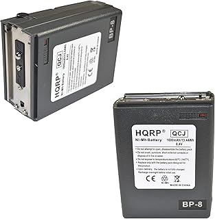 HQRP 2-Pack 1600mAh Battery for Icom IC-02AT / IC-2AT, IC-03AT / IC-3AT Coaster