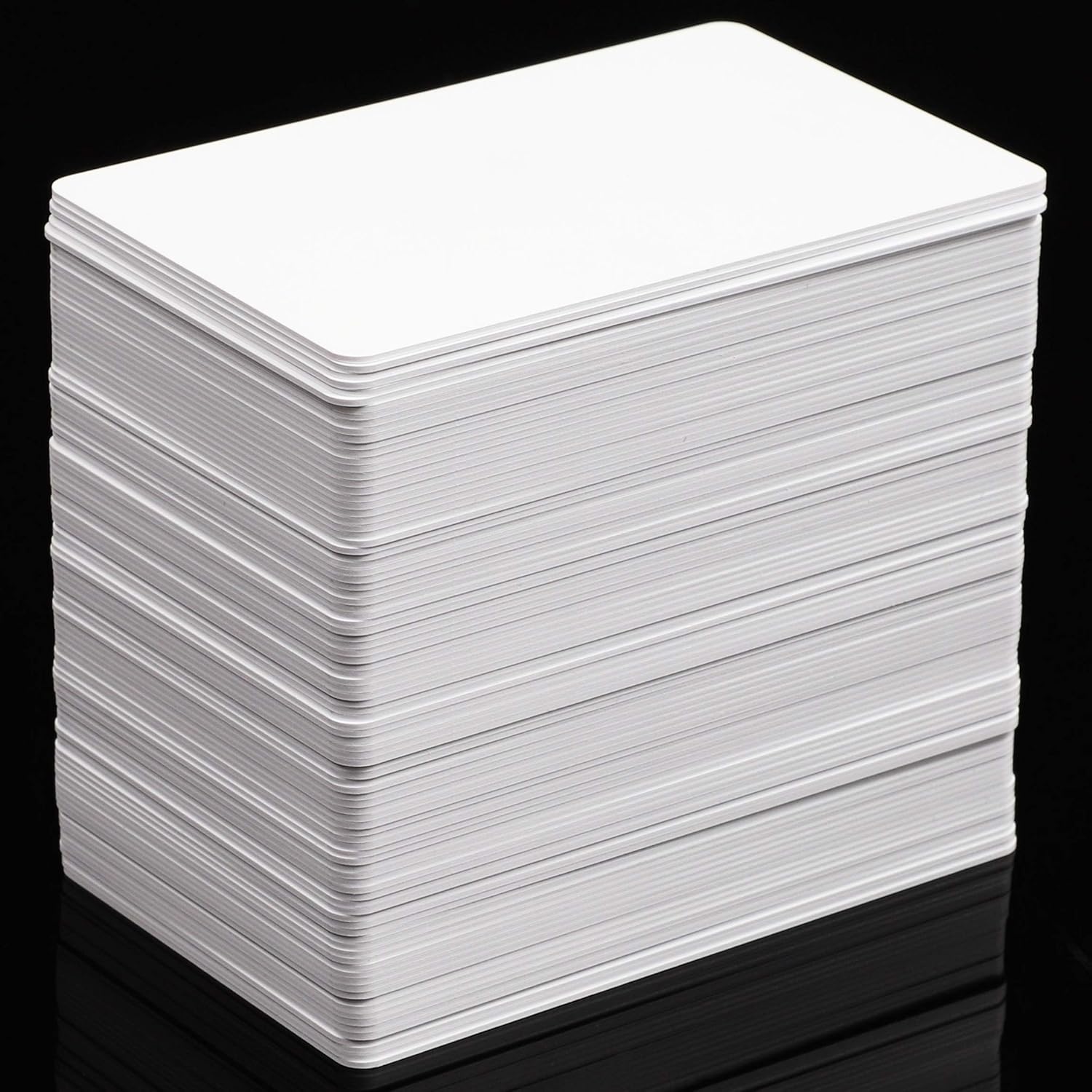 Inkjet Printable Compatible PVC Cards for ID (3.35 x 2.15 in, 100 Pack) : Office Products