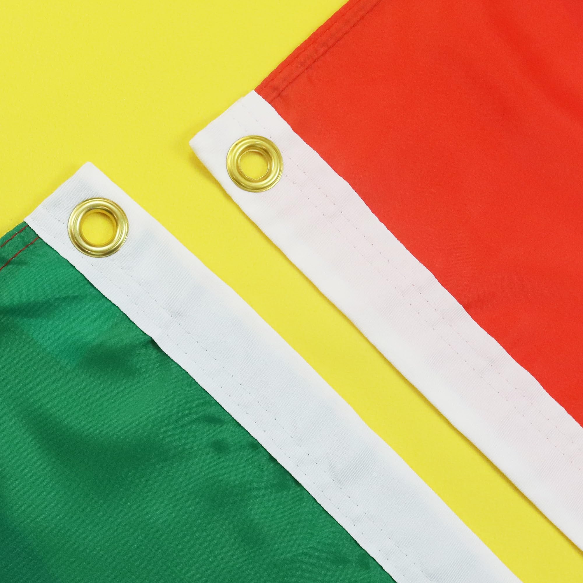 A vibrant 2x3ft AZ FLAG Ghana flag featuring bold colours and durable polyester material.