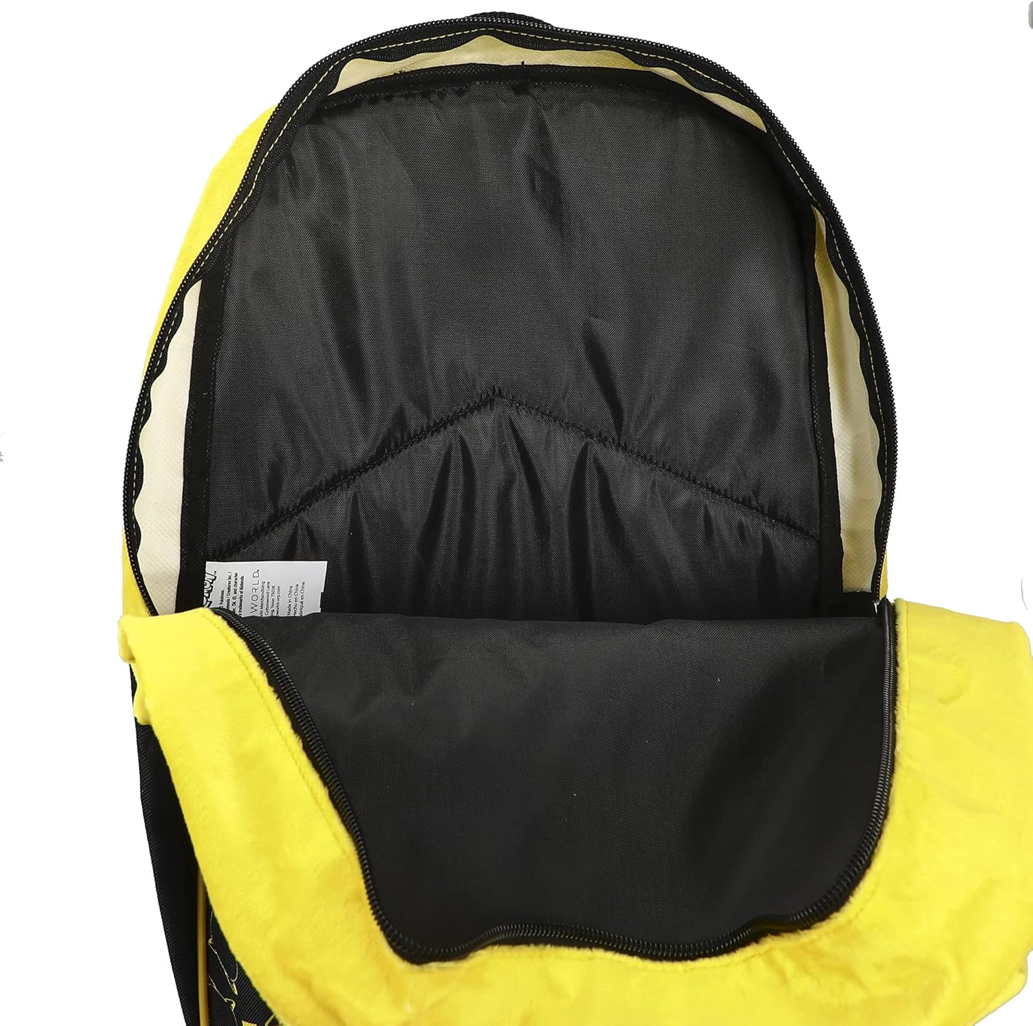 BIOWORLD Unisex Pokemon Pikachu Character 16'' Backpack Black One Size