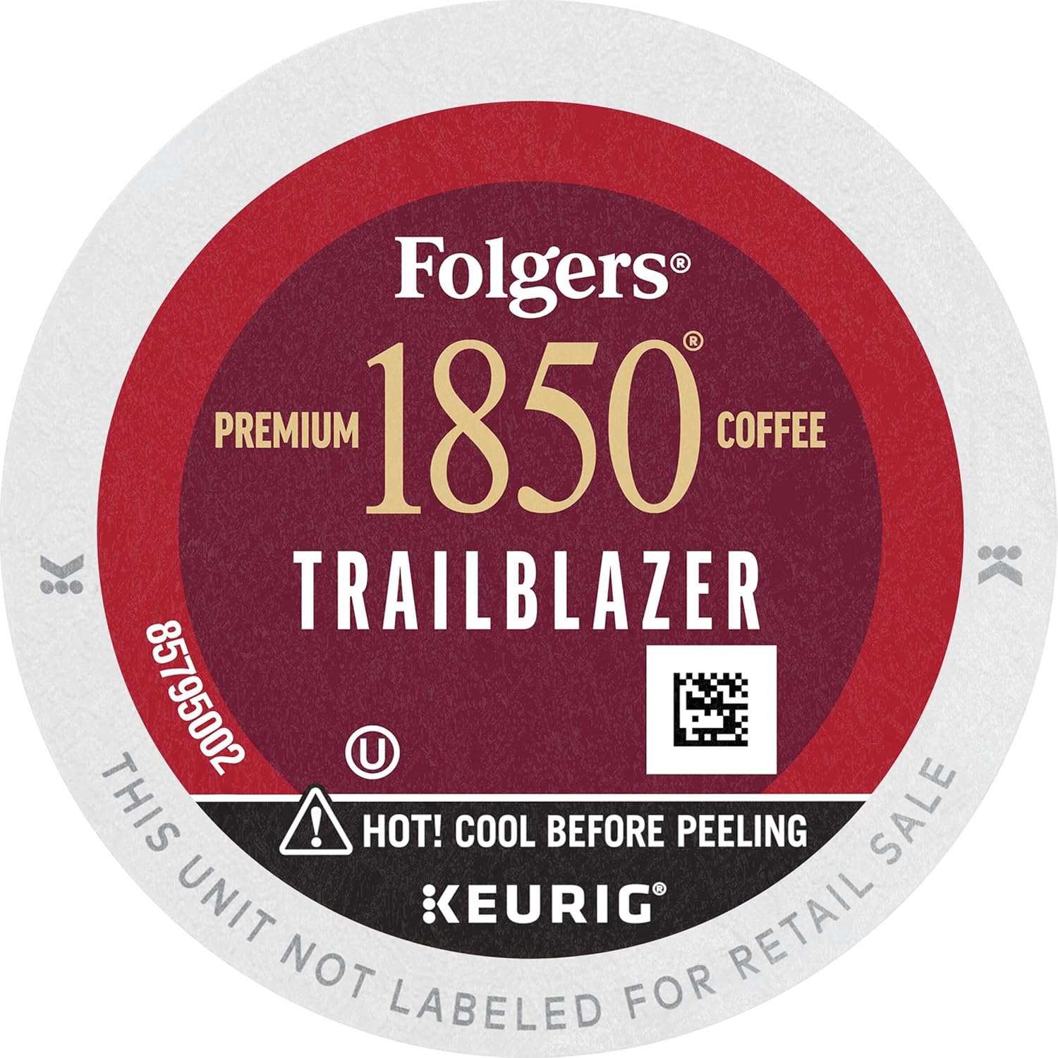 1850 Trailblazer, Medium-Dark Roast Coffee, Keurig K-Cup Pods, 10-Count Boxes (Pack of 6)