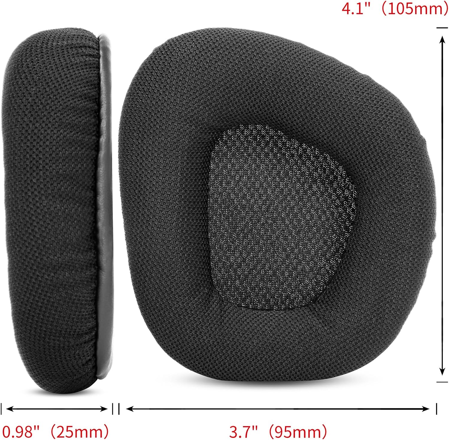 Earpads Replacement Ear Cushions Compatible with Turtle Beach Stealth 600 Gen2/600 Gen2 USB/600 Gen2 MAX/600 Gen3 (600 XB)/500 XB Wireless Headphones Ear Pads Cover Parts image 3