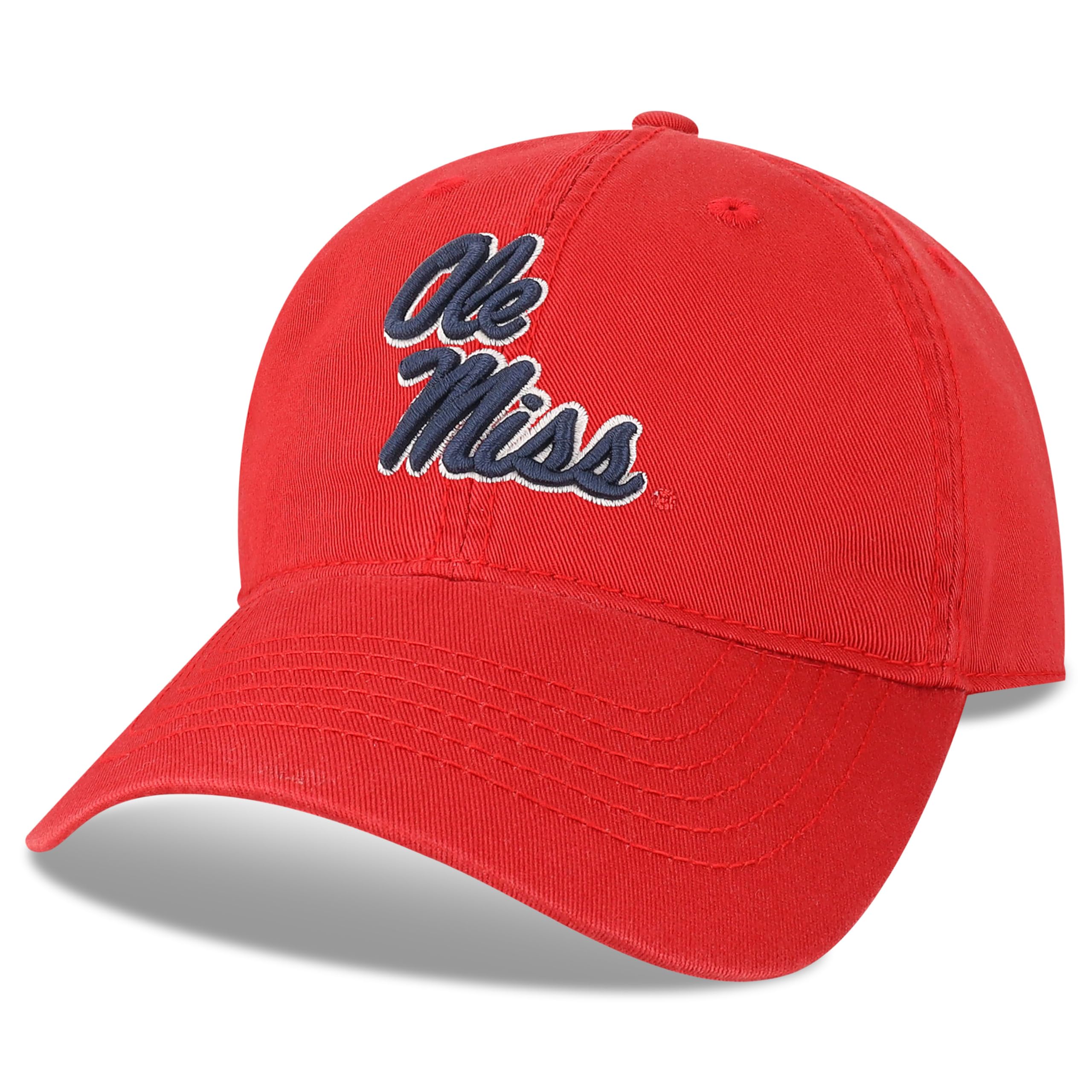 Legacy NCAA Officially Licensed Baseball Hat, Lightweight Cap for Unisex, EZA, One Size Fits Most, Adjustable Fabric Closure Scarlet — image 1