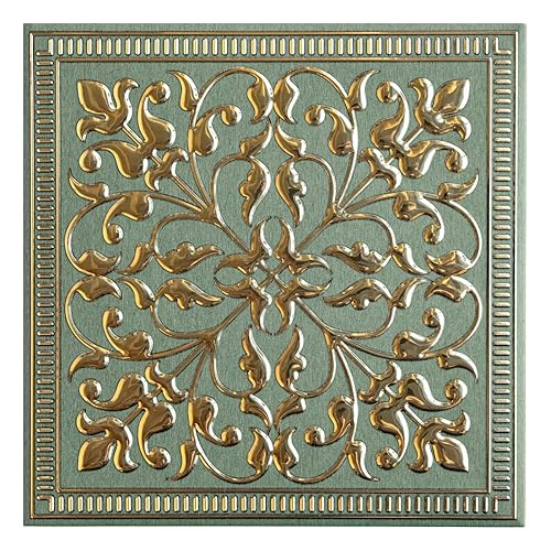 10-Pack Peel and Stick Backsplash Metal Tiles 8" x 8"