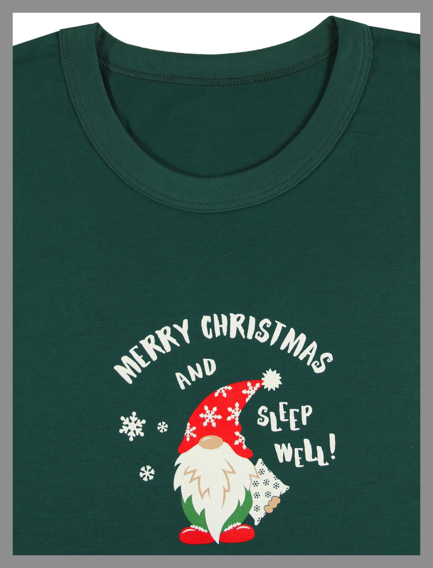 Sesto Senso Navidad Pijamas Hombre Largo Invierno Algodón Pijama Conjunto Camisa Manga Larga Pantalones Largos Verde Oscuro L 2576 Butelka