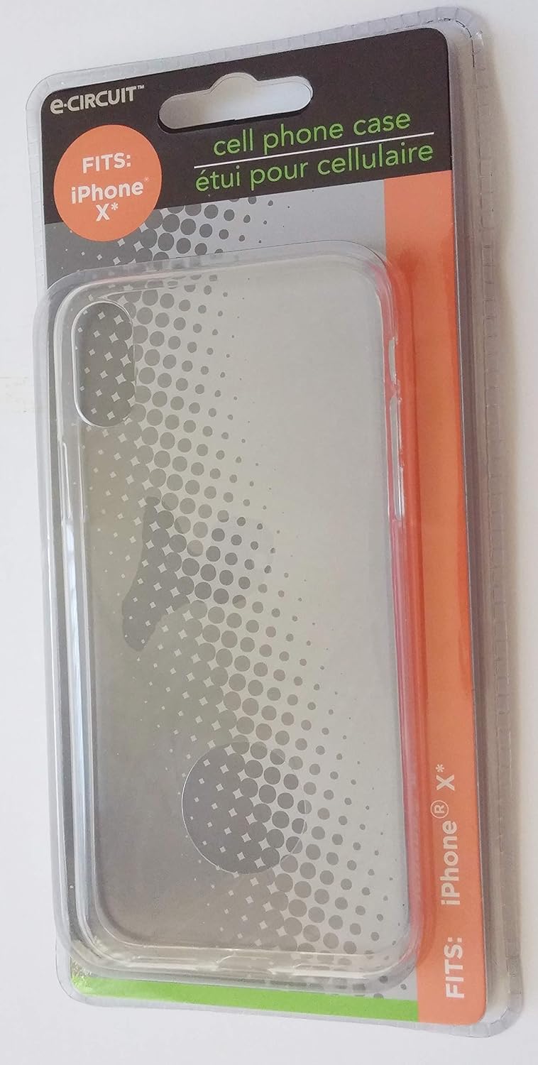 E Circuit Iphone X Cell Phone Case Clear Cell Phones Accessories Amazon Com