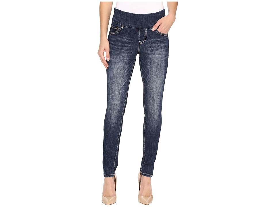 

Jag Jeans Nora Pull-On Frontline Denim Skinny in Flatiron (Flatiron) Women's Jeans, Blue