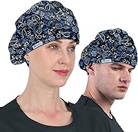 Vista 68 de GUOER Sombrero Bouffant Gorra Talla única Multicolor