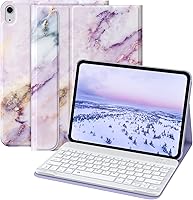Vista 15 de MoKo Funda para iPad (A16) de 11ª generación con teclado de 11 pulgadas 2025, iPad de 10ª generación de 10.9 pulgadas con soporte para lápices