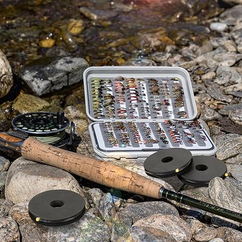 Miniatura 87 de SF Lazo preatado para pesca con mosca, líder cónico de nailon transparente trucha de agua dulce y salada Permiso de pescado de hueso de salmón