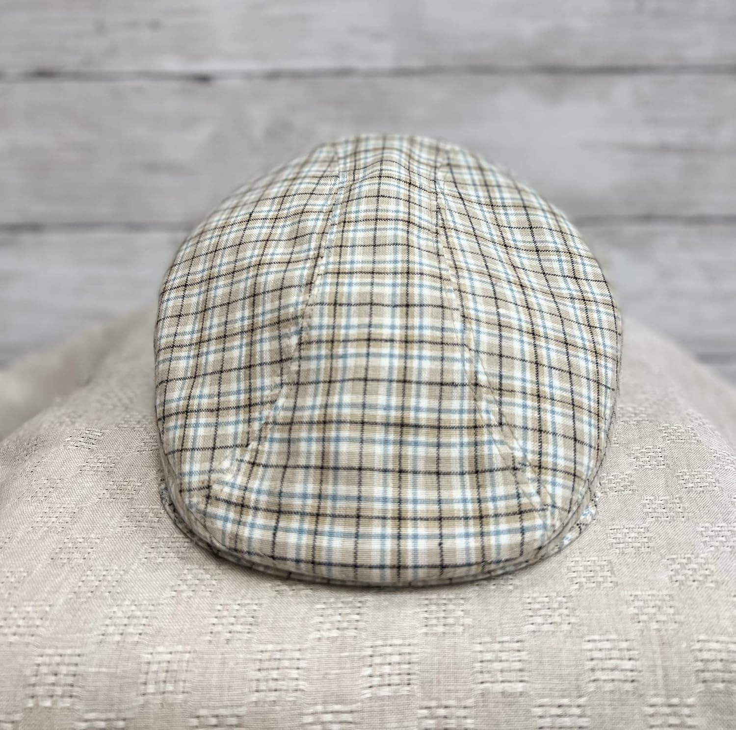 Miniatura 2 de Emstate Gorra plana de lino europeo para conducir Ivy Gatsby Cabbie Newsboy fabricada en Estados Unidos