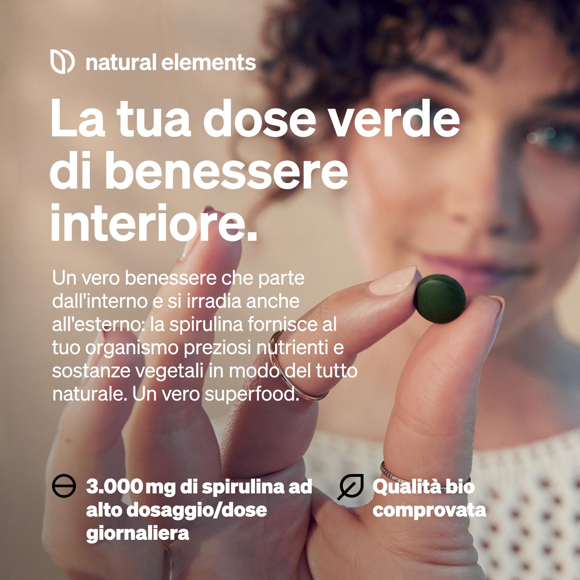 Spirulina Biologica – 500 compresse – 3000mg – vegana, ad alto dosaggio, senza additivi inutili