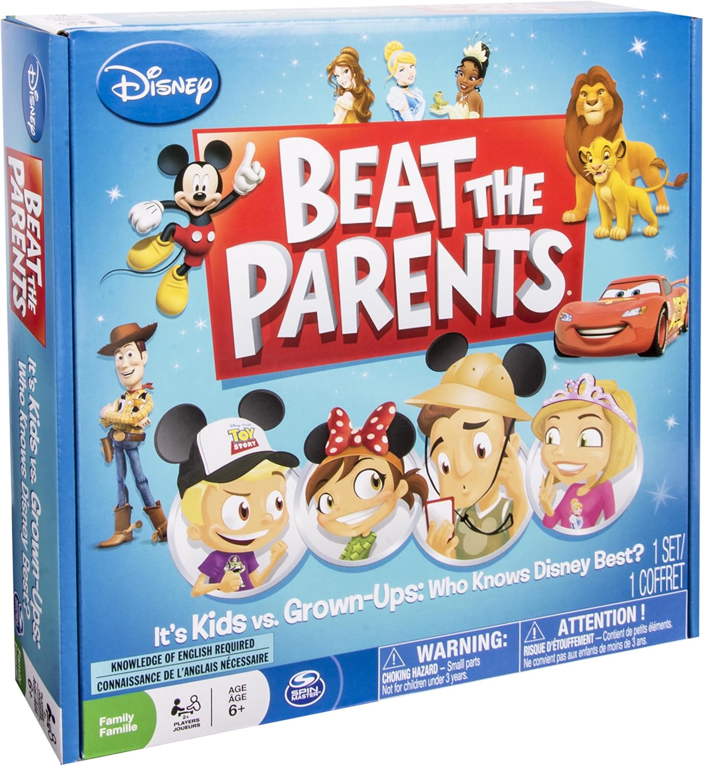 Disney Beat The Parents Board Game
