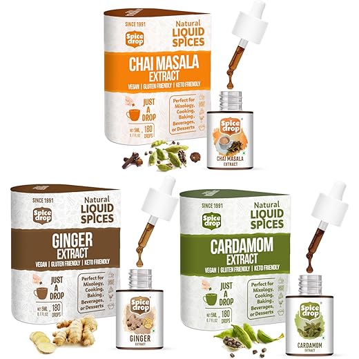 Spice Drop Chai Masala Tea Combo 5 ML