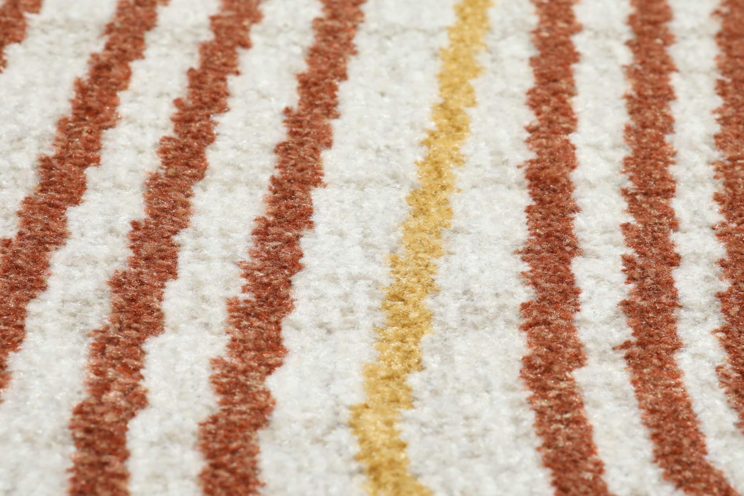RugVista Flow Alfombra, 200 x 300 cm, Óxido