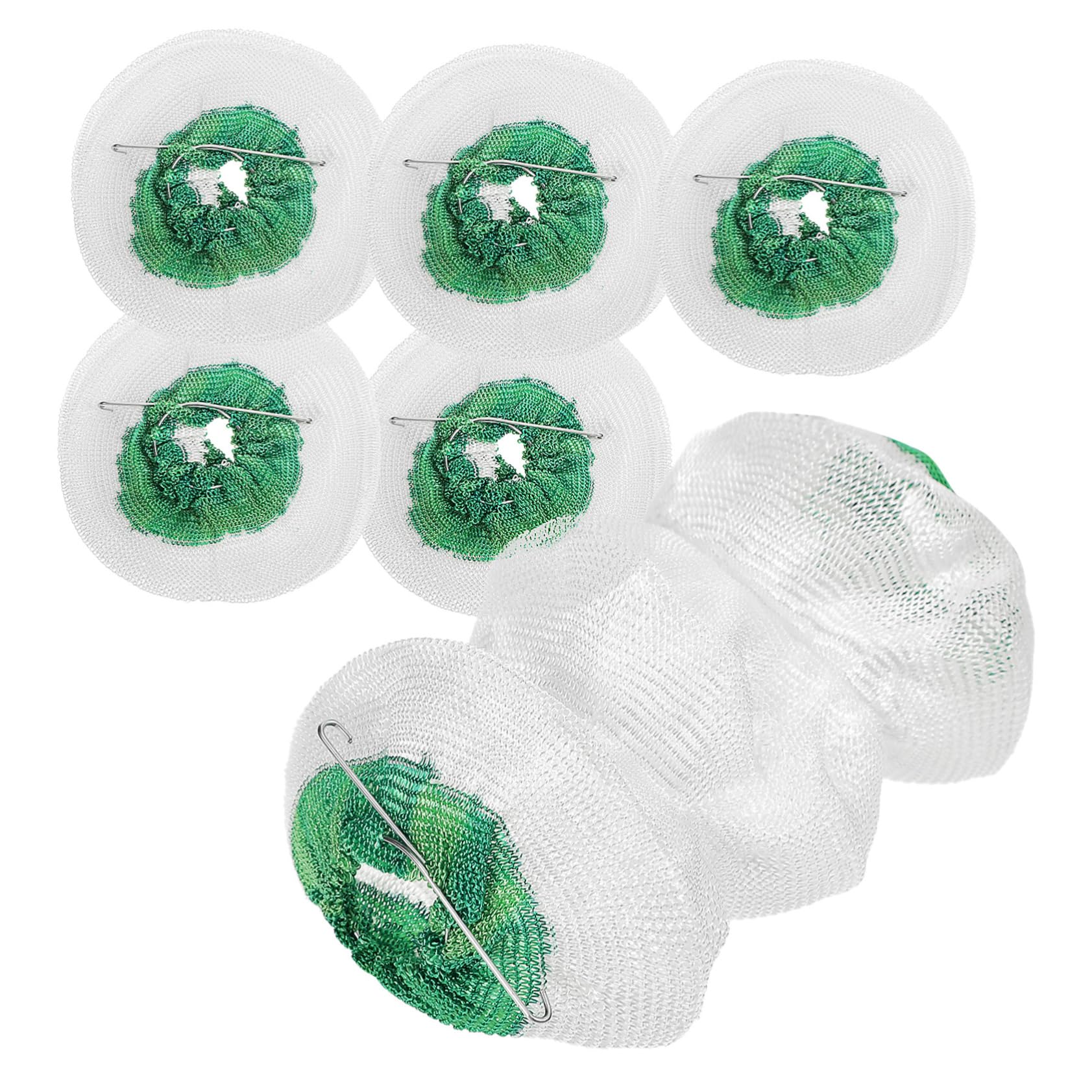 VILLCASE 6Pcs Inverted Propane Lantern Mantles Durable Accordion Shaped Lamp Accessories for Camping Hiking and Outdoor Use Easy Installation Bright and Consistent Light Diffusion