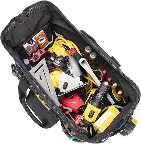 Miniatura 2 de CLC Work Gear PB1553 - Bolsa de herramientas para contratistas con base moldeada de 19 pulgadas