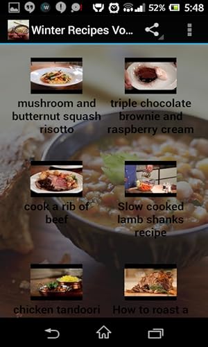 Winter Recipes Videos Vol 1