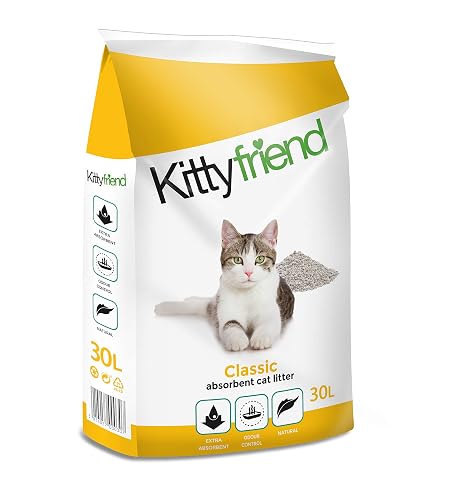 SANICAT Classic - Arena para gatos absorbente, 30L