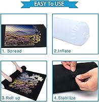 Vista 5 de Alfombrilla para rompecabezas Becko + 8 bandejas de clasificación de rompecabezas